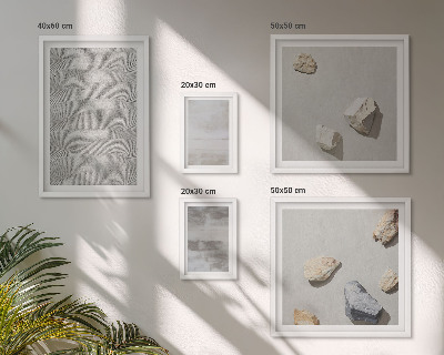 Set di quadri incorniciati Texture minimaliste moderne