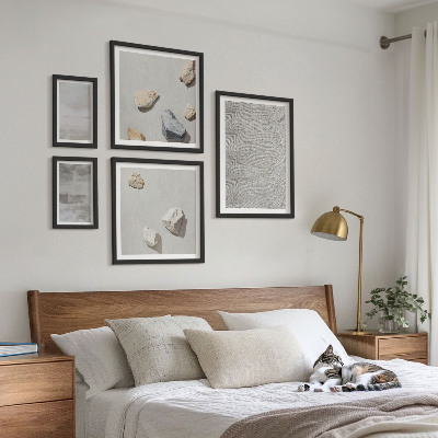 Set di quadri incorniciati Texture minimaliste moderne