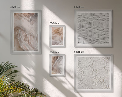 Set di quadri incorniciati Texture effetto pietra, motivi marmorizzati