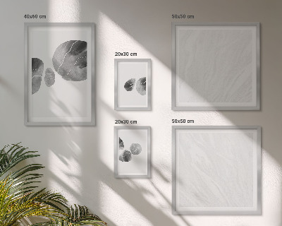 Set di 5 quadri Pittura astratta con schizzi di pittura
