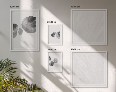 Set di 5 quadri Pittura astratta con schizzi di pittura