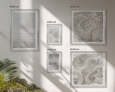 Polittico con cornice Texture usurate in stile moderno