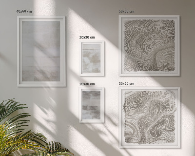 Polittico con cornice Texture usurate in stile moderno