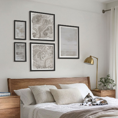 Polittico con cornice Texture usurate in stile moderno