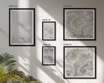 Polittico con cornice Texture usurate in stile moderno