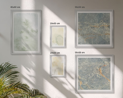 Polittico con cornice Texture di pittura ad acquerello pastello