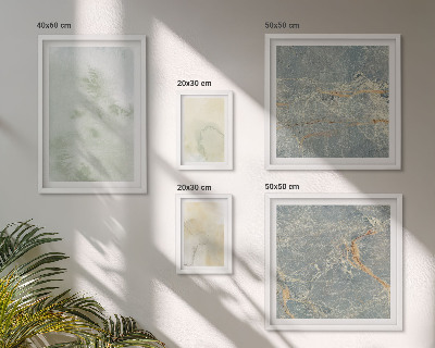 Polittico con cornice Texture di pittura ad acquerello pastello