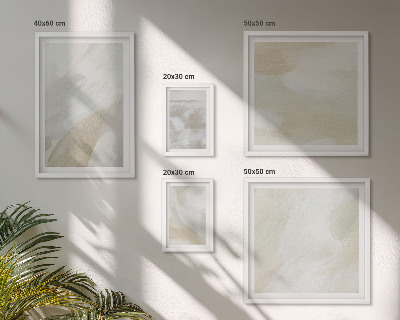 Set di 5 quadri Pittura astratta con pennello