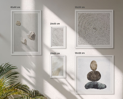 Set di quadri incorniciati Pietre arenarie, pittura moderna