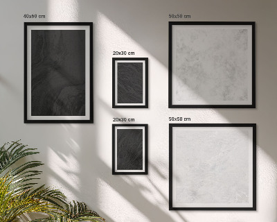 Set di 5 quadri marmi scuri e luminosi