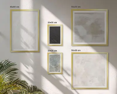 Set di quadri incorniciati con stampa rappresentante eleganti strutture in pietra