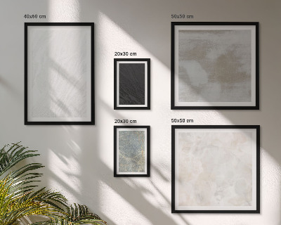 Set di quadri incorniciati I colori delle eleganti strutture in pietra