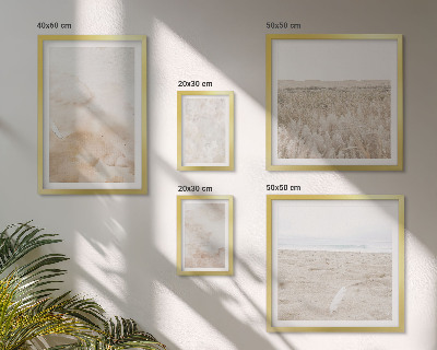 Set di 5 quadri Texture pastello alla moda