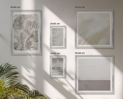 Polittico con cornice Modelli astratti industriali