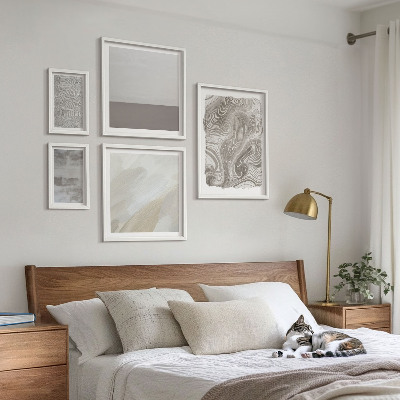 Polittico con cornice Modelli astratti industriali