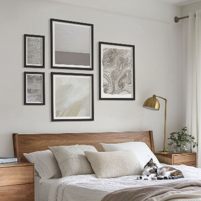 Polittico con cornice Modelli astratti industriali