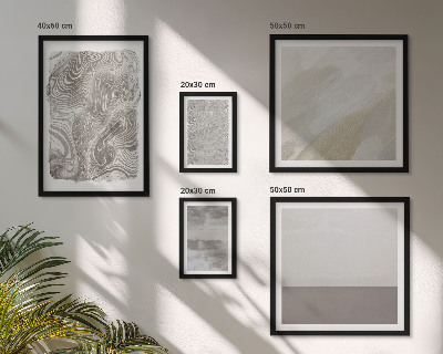 Polittico con cornice Modelli astratti industriali