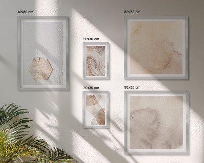 Set di quadri incorniciati Astrazione della natura da parte del designer