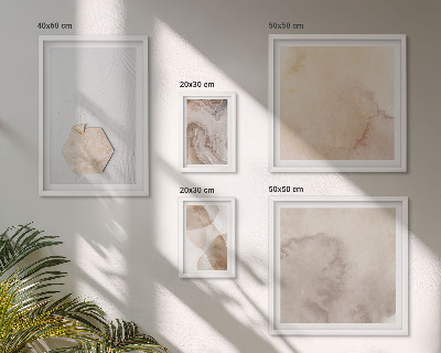 Set di quadri incorniciati Astrazione della natura da parte del designer