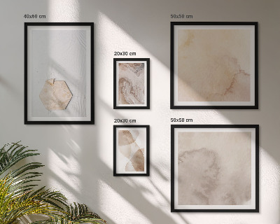 Set di quadri incorniciati Astrazione della natura da parte del designer