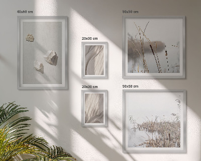 Polittico con cornice Primi piani della struttura in stile boho
