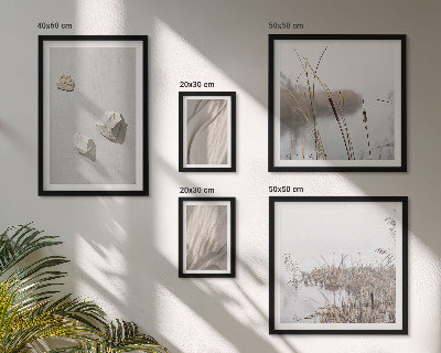 Polittico con cornice Primi piani della struttura in stile boho