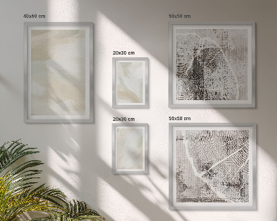 Set di quadri incorniciati Texture pittorica minimalismo