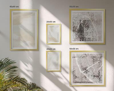 Set di quadri incorniciati Texture pittorica minimalismo