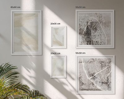 Set di quadri incorniciati Texture pittorica minimalismo