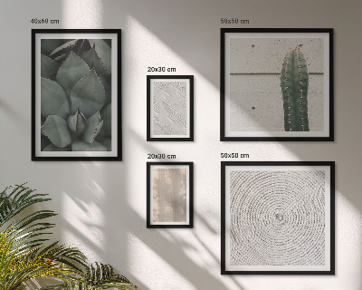 Set di quadri incorniciati Trame estive dal sapore tropicale