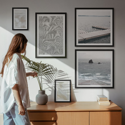 Set di 5 quadri Design astratto, texture moderne