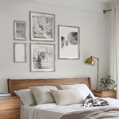 Set di quadri incorniciati Forme astratte moderne