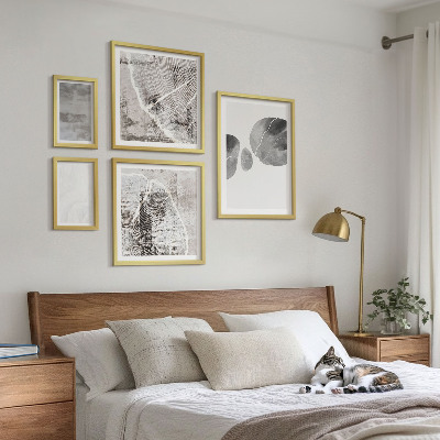 Set di quadri incorniciati Forme astratte moderne