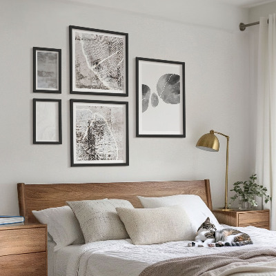 Set di quadri incorniciati Forme astratte moderne