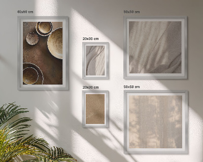 Set di 5 quadri Strutture di texture minimaliste