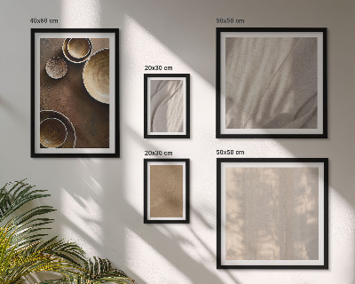 Set di 5 quadri Strutture di texture minimaliste