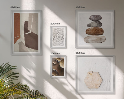 Set di quadri incorniciati Texture arte moderna