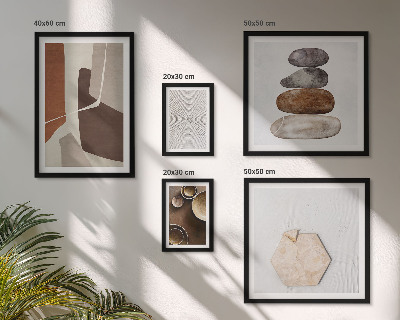 Set di quadri incorniciati Texture arte moderna