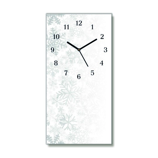 Orologio verticale Pionowy-Inverno, neve, fiocchi di neve