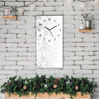 Orologio verticale Pionowy-Inverno, neve, fiocchi di neve