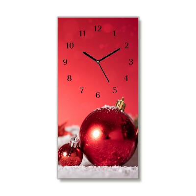 Orologio verticale Pionowy-Regalo di Natale Palle di Natale Neve