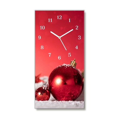 Orologio verticale Pionowy-Regalo di Natale Palle di Natale Neve