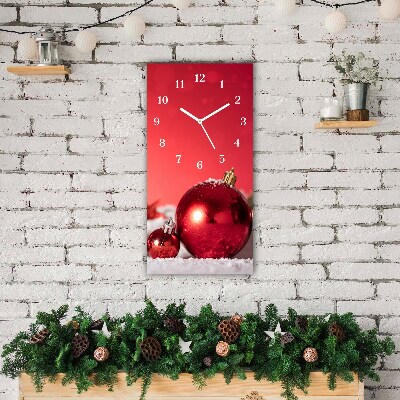 Orologio verticale Pionowy-Regalo di Natale Palle di Natale Neve