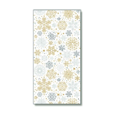 Orologio verticale Pionowy-Fiocchi di neve invernali di Natale