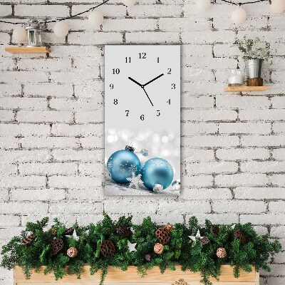 Orologio verticale Pionowy-Palle di Natale Inverno Decorazioni di Natale