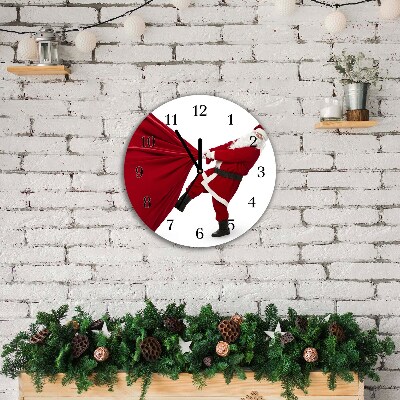 Orologio rotondo Okrągły Regali di Babbo Natale