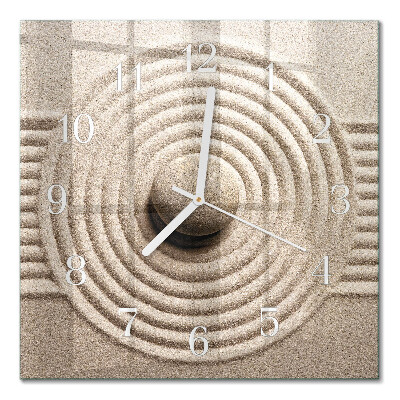 Orologio in vetro decorativo quadrato Calcolo