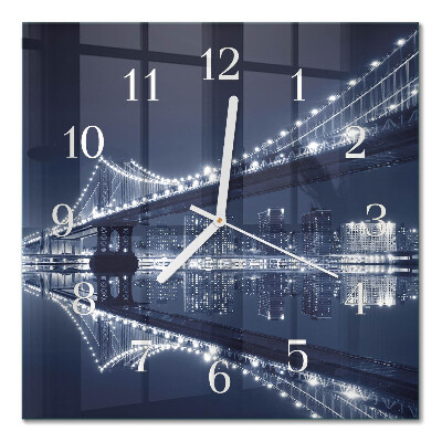 Orologio da parete quadrato Ponte