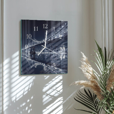 Orologio da parete quadrato Ponte