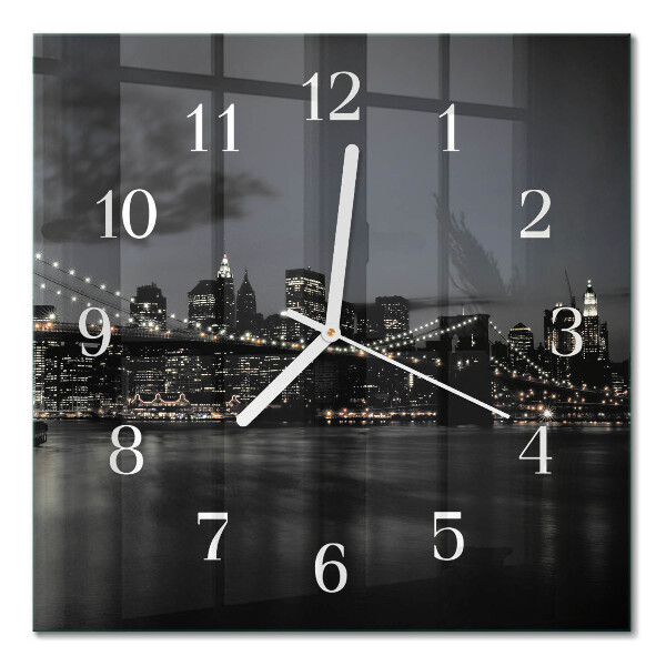 Quadrato orologio Ponte orizzontale